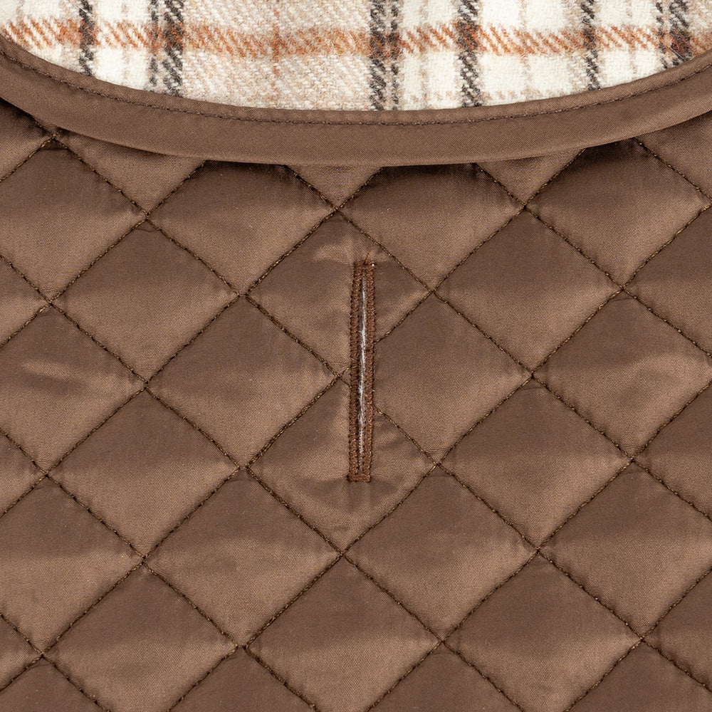 Luxe Gewatteerde Hondenjas - Quilted Chic - DreamPawz