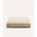Groot hondenkussen in beige kleur met teddy vacht