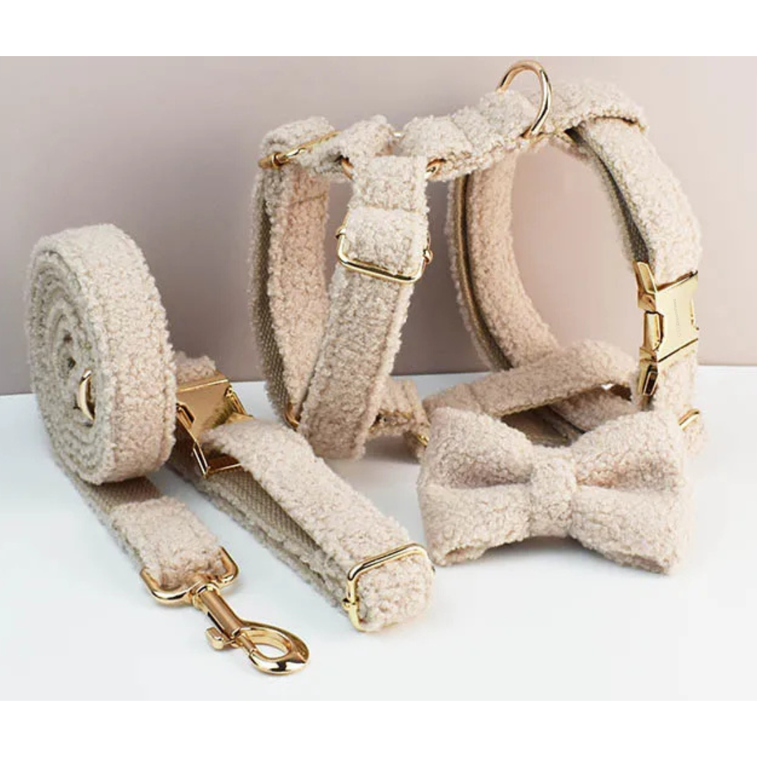 4-delige teddy ready set beige