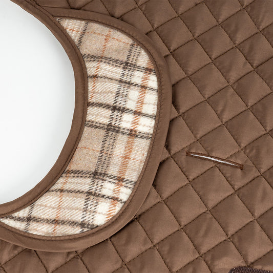 Luxe Gewatteerde Hondenjas - Quilted Chic - DreamPawz