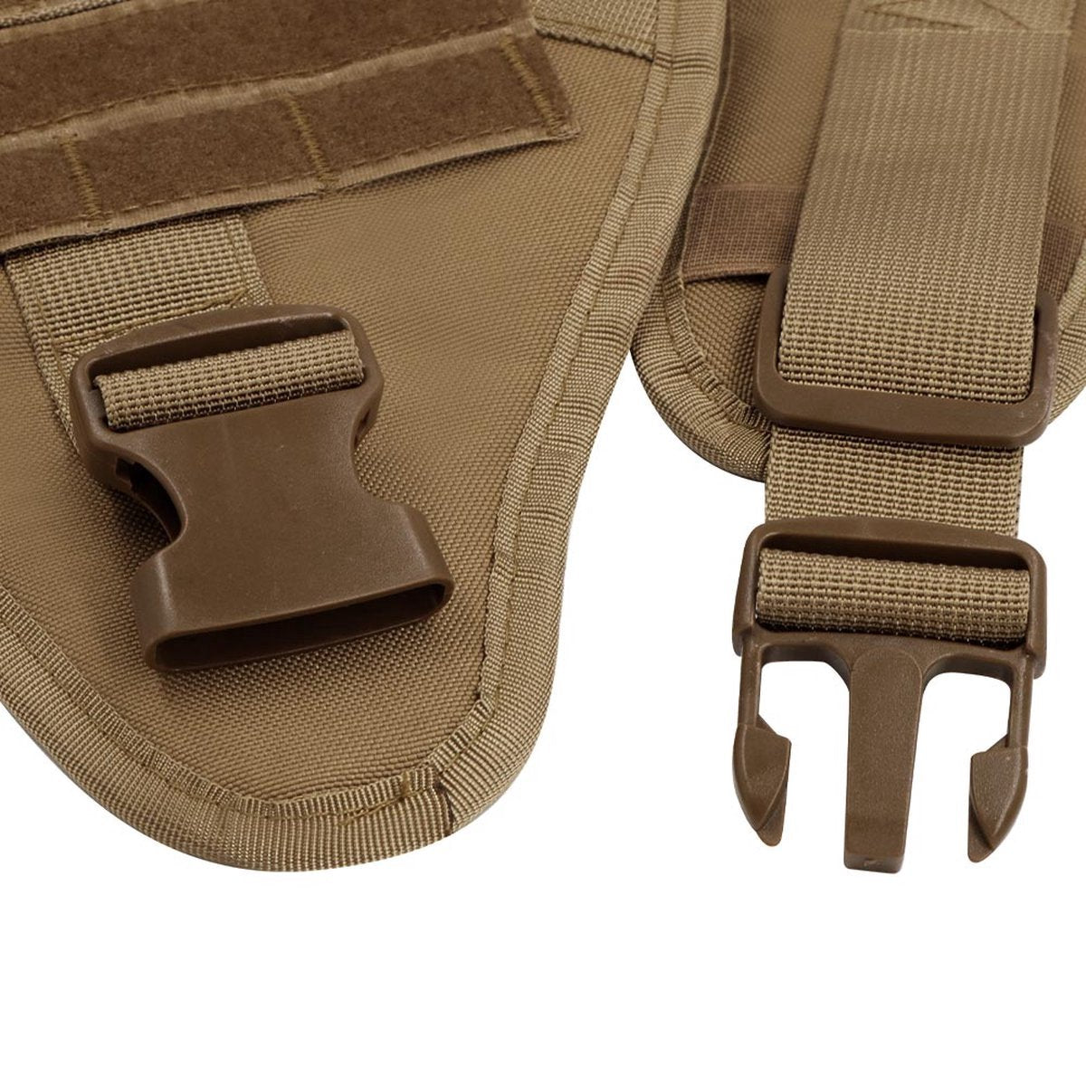 Tactical Hondentuigje K9 - Incl. Mama / Dad says I'm Special Patch(es) - DreamPawz