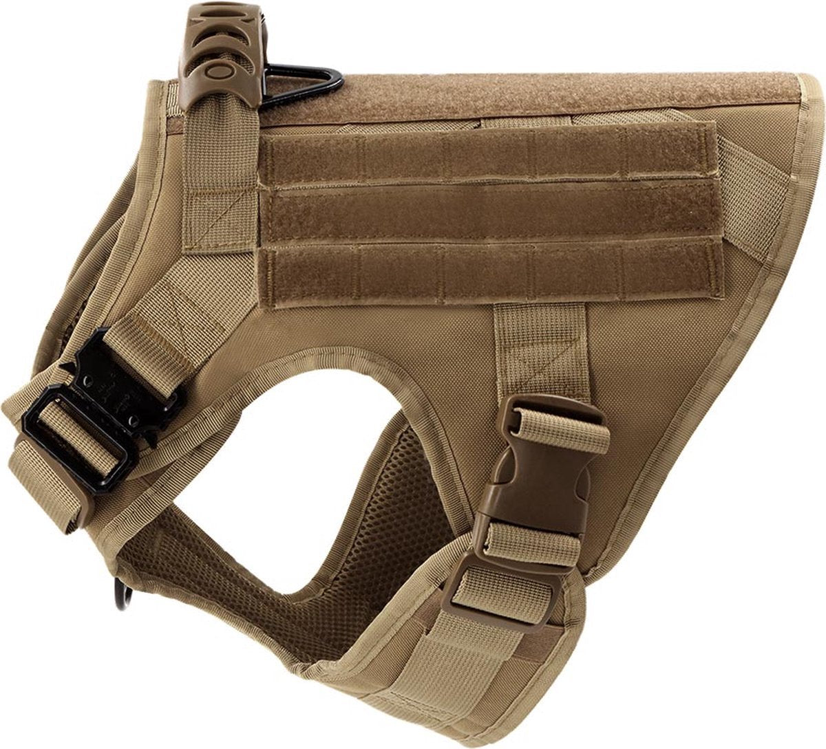 Tactical Hondentuigje K9 - Incl. Mama / Dad says I'm Special Patch(es) - DreamPawz