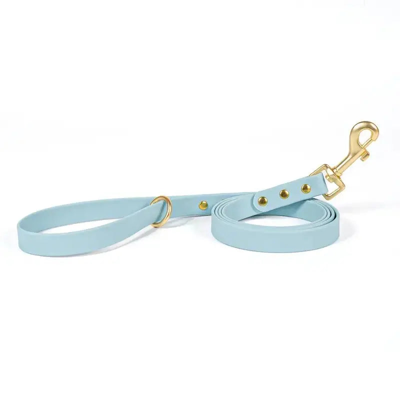 Blauwe PVC Riem
