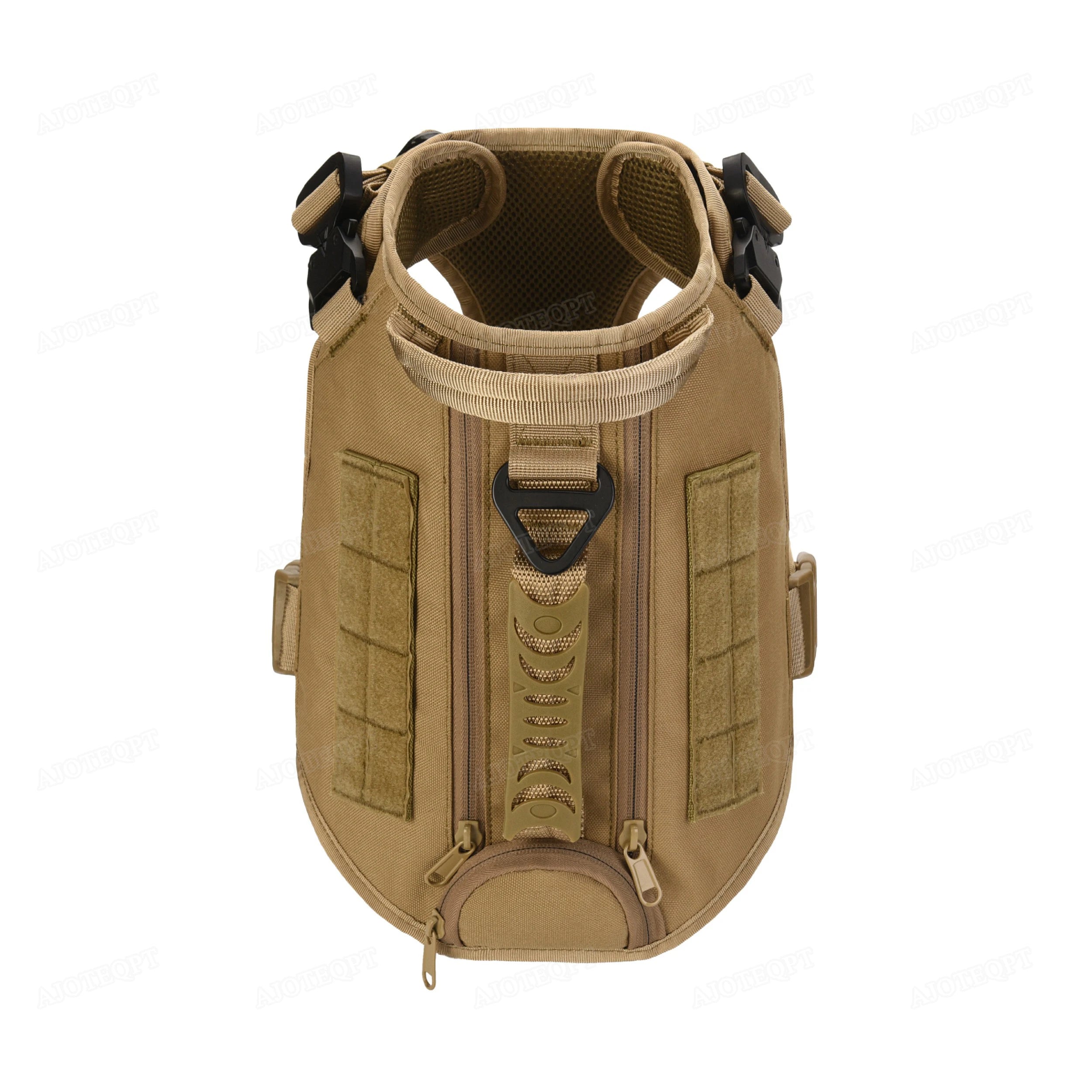 Tactical Hondenharnas met Pockets bovenkant
