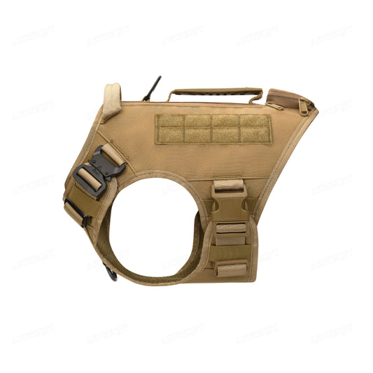 Tactical Hondenharnas met Pockets zijkant