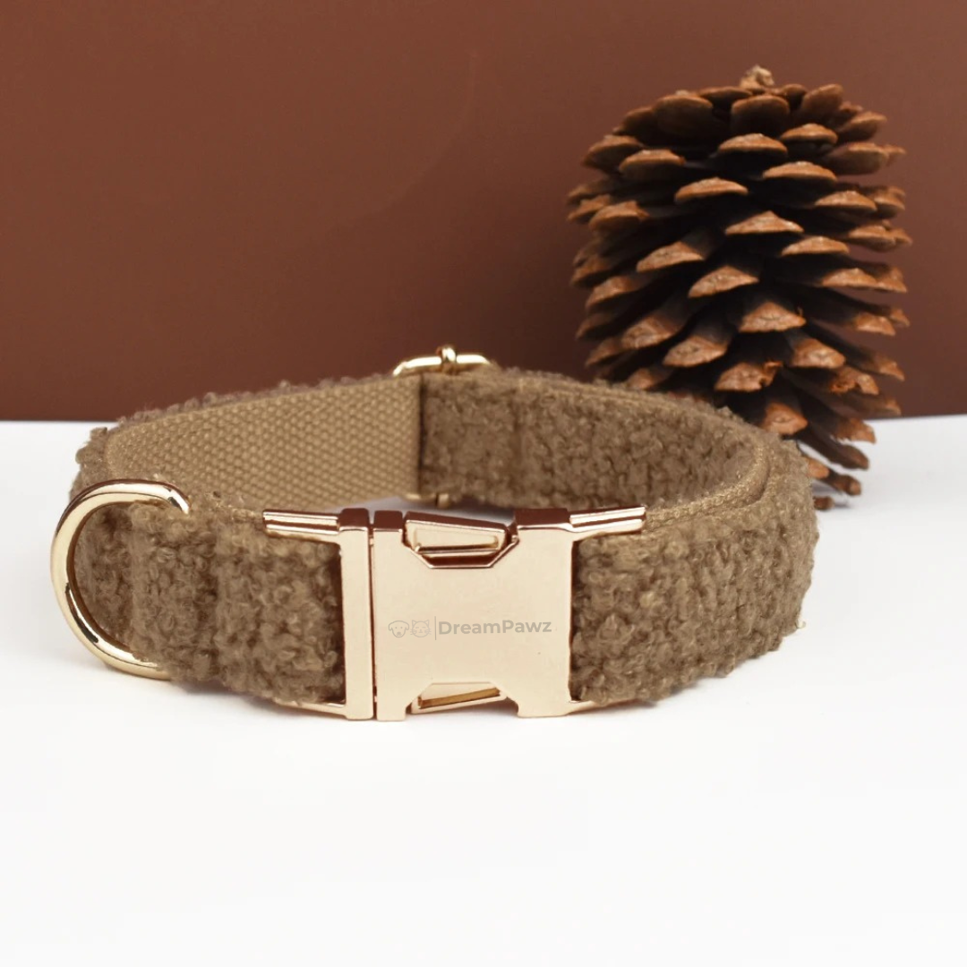 Bruine Teddy Ready Halsband gesloten