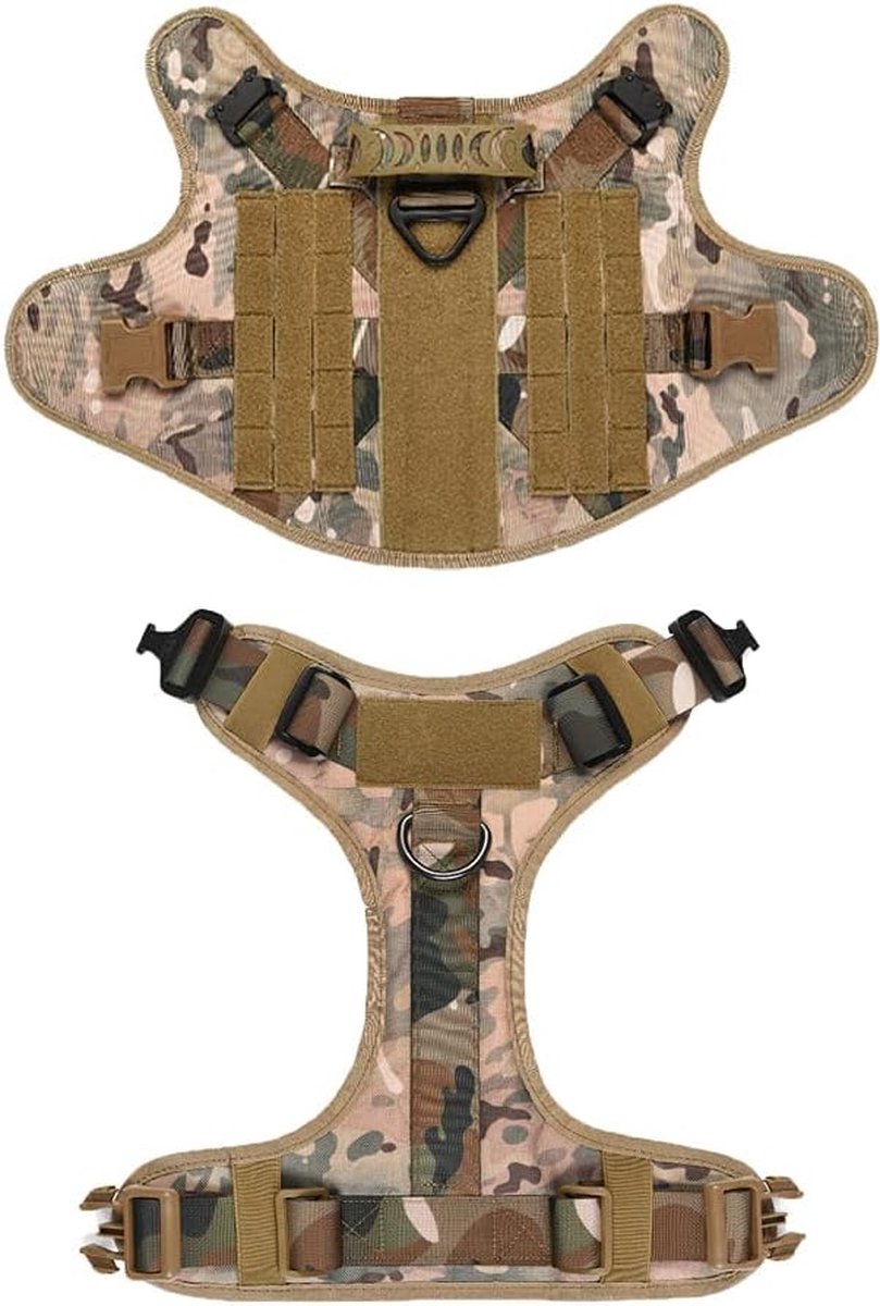 Tactical Hondentuigje K9 - Incl. Mama / Dad says I'm Special Patch(es) - DreamPawz