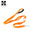Fel oranje hondenriem van Small Combination