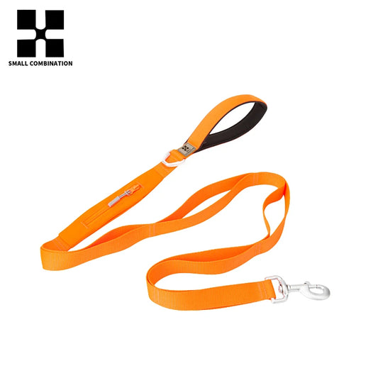 Fel oranje hondenriem van Small Combination