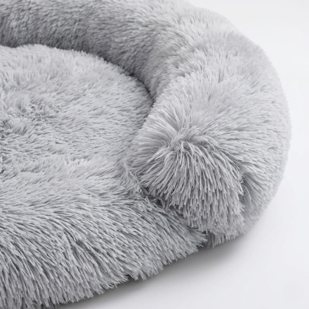 Fluffy Hondenmand - Halfopen - Rond - DreamPawz