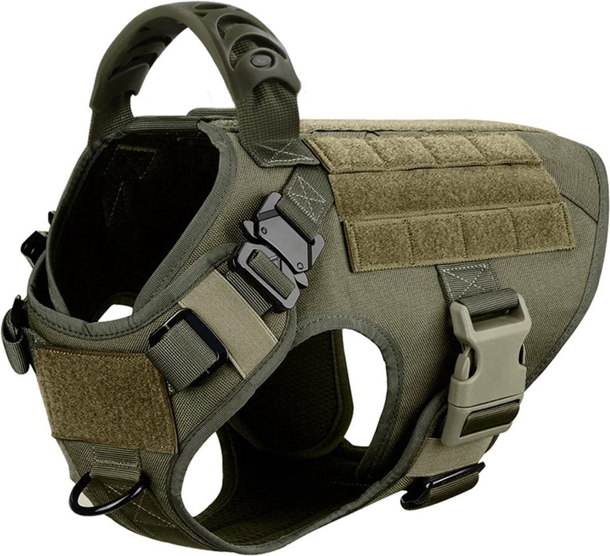 Tactical Hondentuigje K9 - Incl. Mama / Dad says I'm Special Patch(es) - DreamPawz