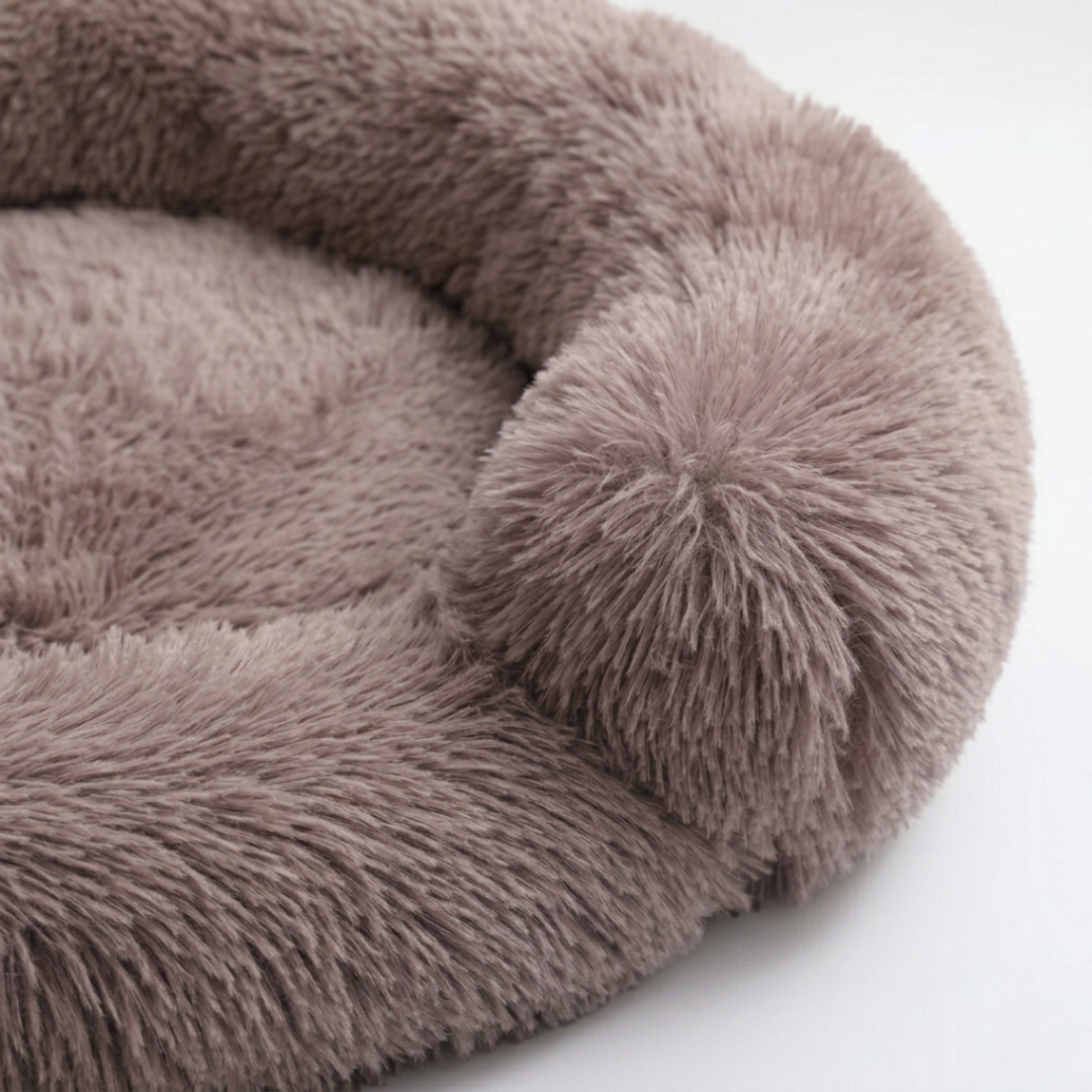 Fluffy Hondenmand - Halfopen - Rond - DreamPawz