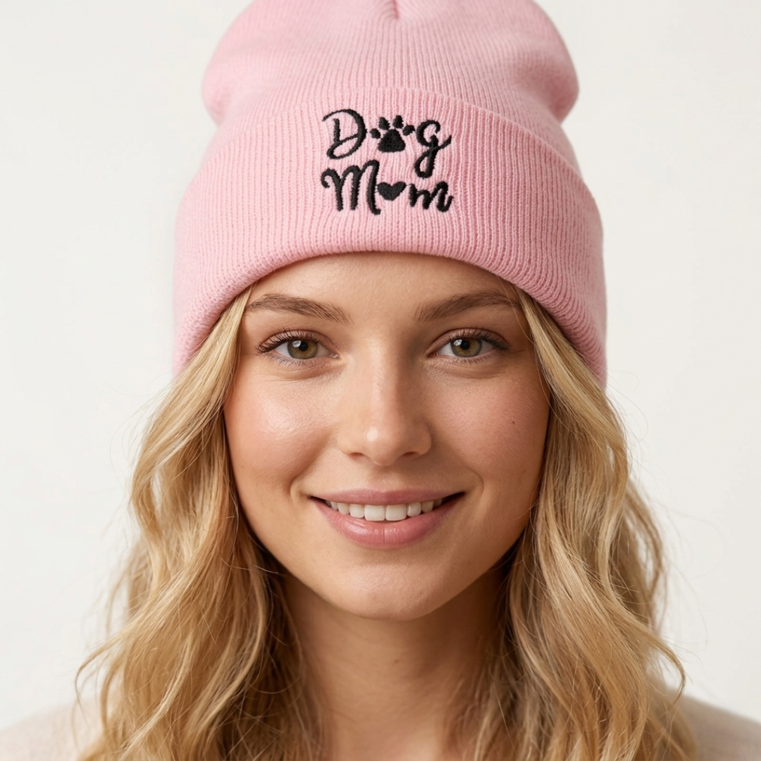Dog Mom Beanie - Muts - DreamPawz