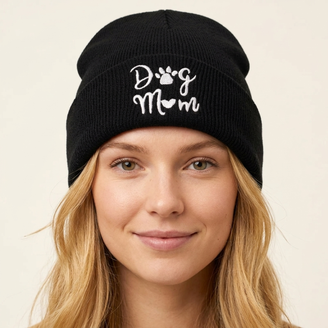 Dog Mom Beanie - Muts - DreamPawz