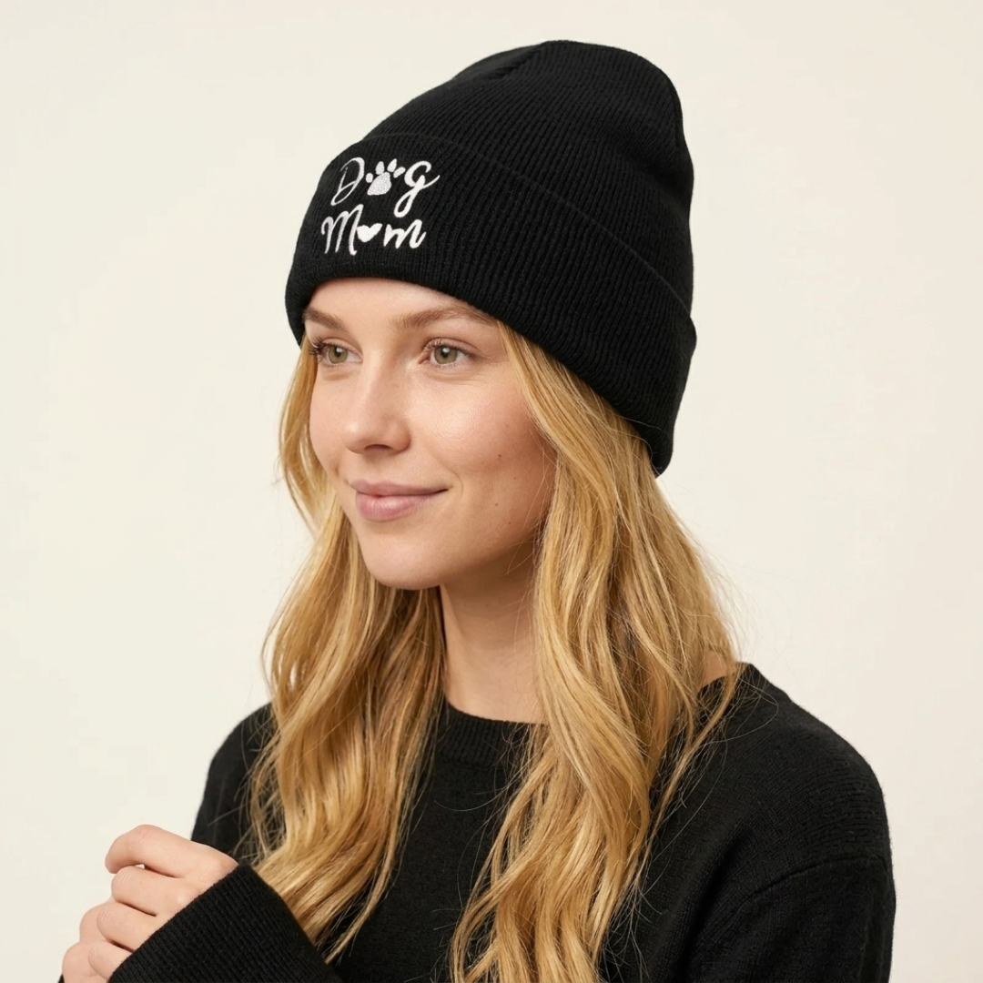 Dog Mom Beanie - Muts - DreamPawz