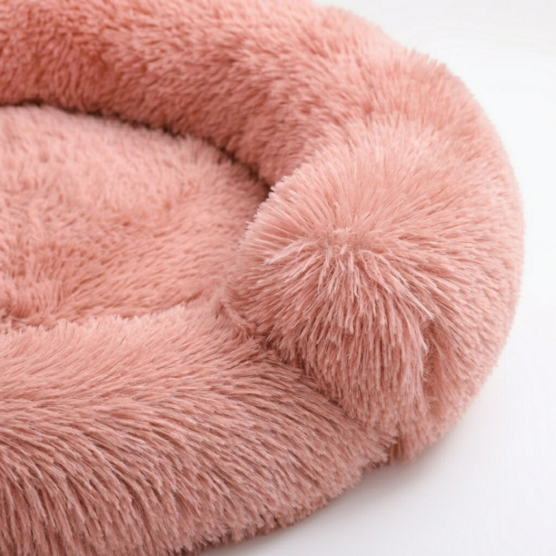 Fluffy Hondenmand - Halfopen - Rond - DreamPawz
