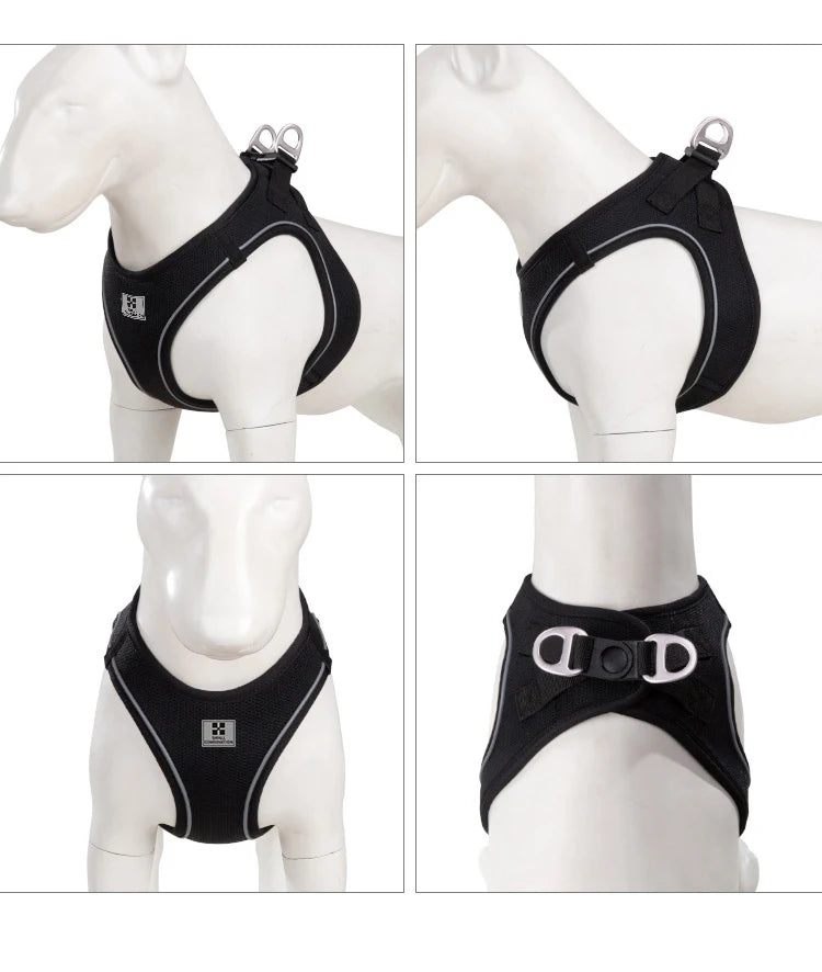Small Combination - Reflecterende Set met Instaptuigje en Handsfree Riem
