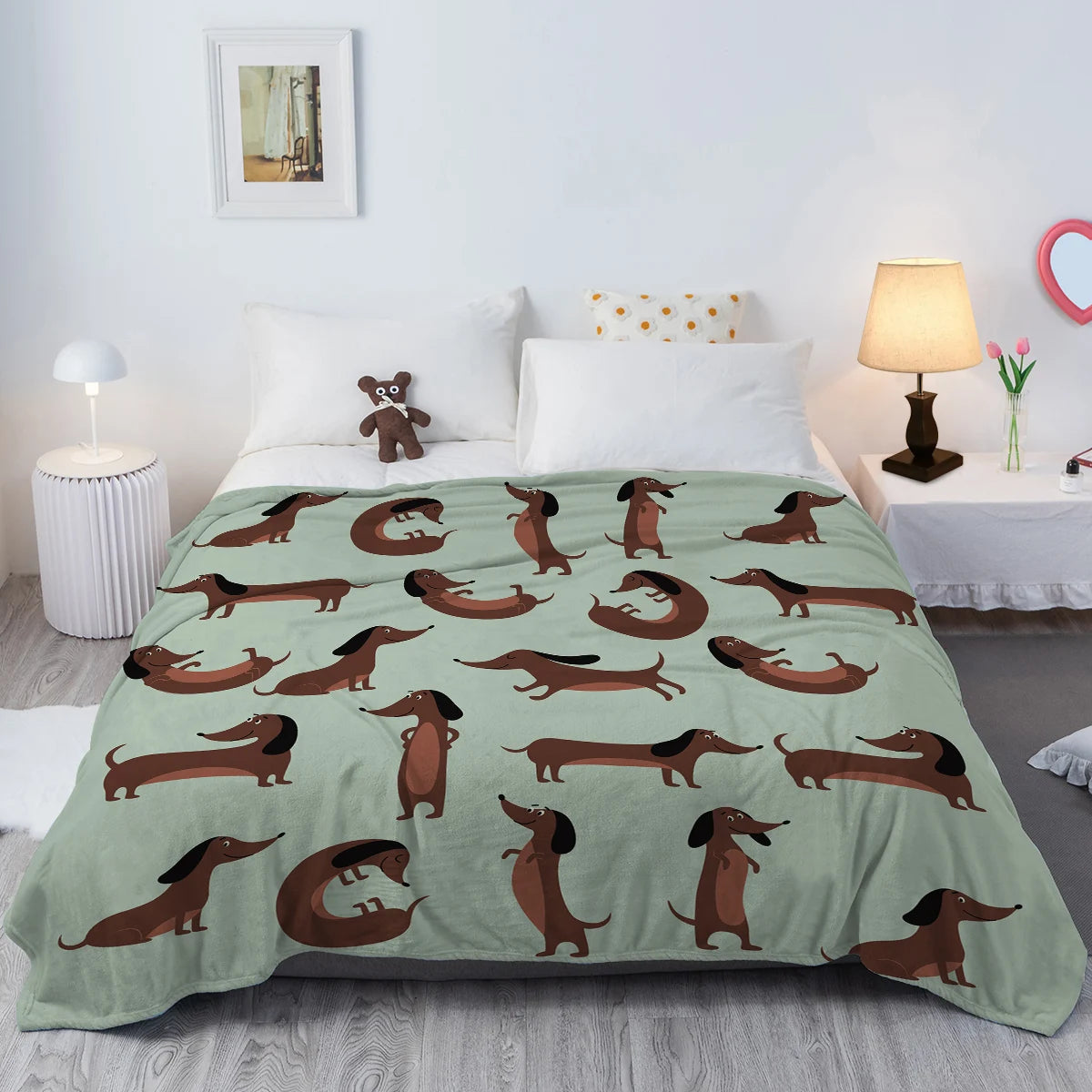 The Dachshund - Fleecedeken