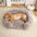 Fluffy Hondenmand - Halfopen - Rond - DreamPawz