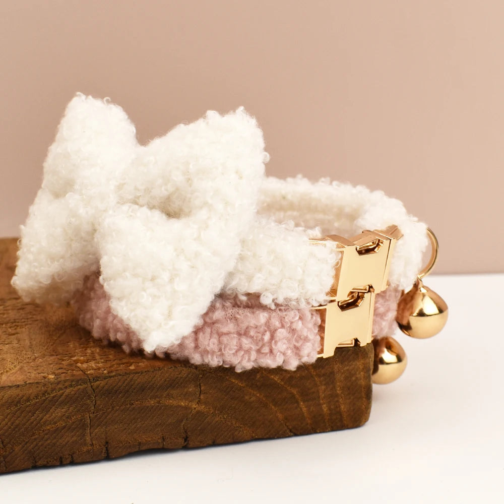 Teddy Kattenhalsband met Strik - DreamPawz