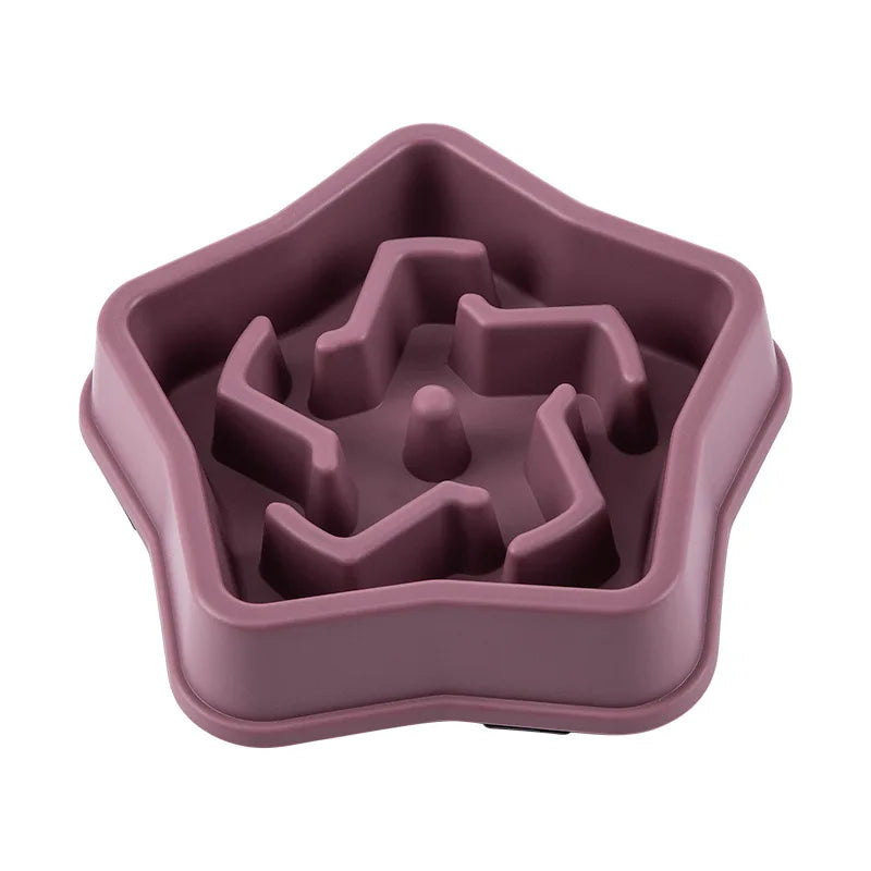 Stervormige Slow Feeder Voerbak voor Hond & Kat