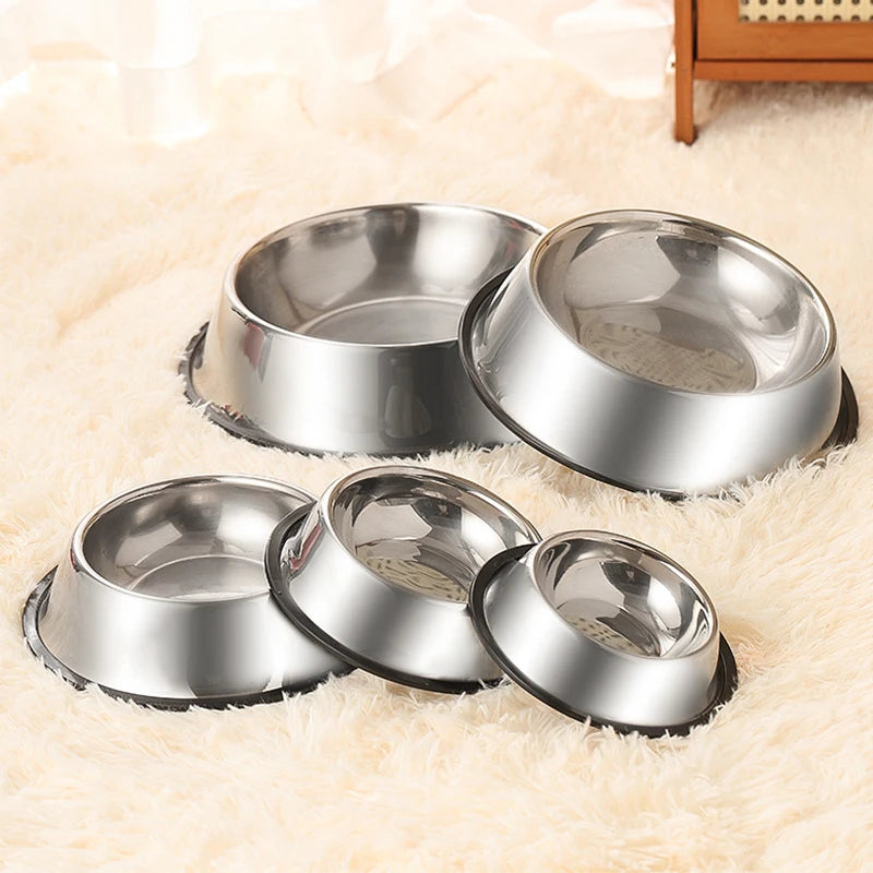 Hoogwaardige RVS Voerbak voor Honden en Katten - Anti-Kip, Anti-Mieren Design