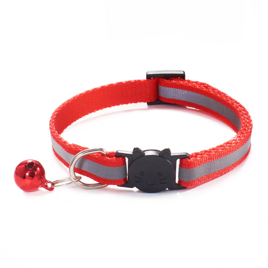 Reflecterende Kattenhalsband met Bel - DreamPawz