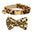 Kattenhalsband met Strik – Panterprint - DreamPawz