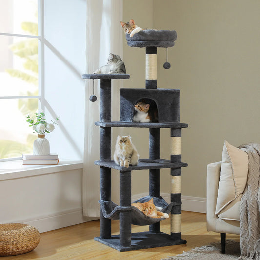 6-Laagse Krabpaal – 140 cm Hoog - DreamPawz