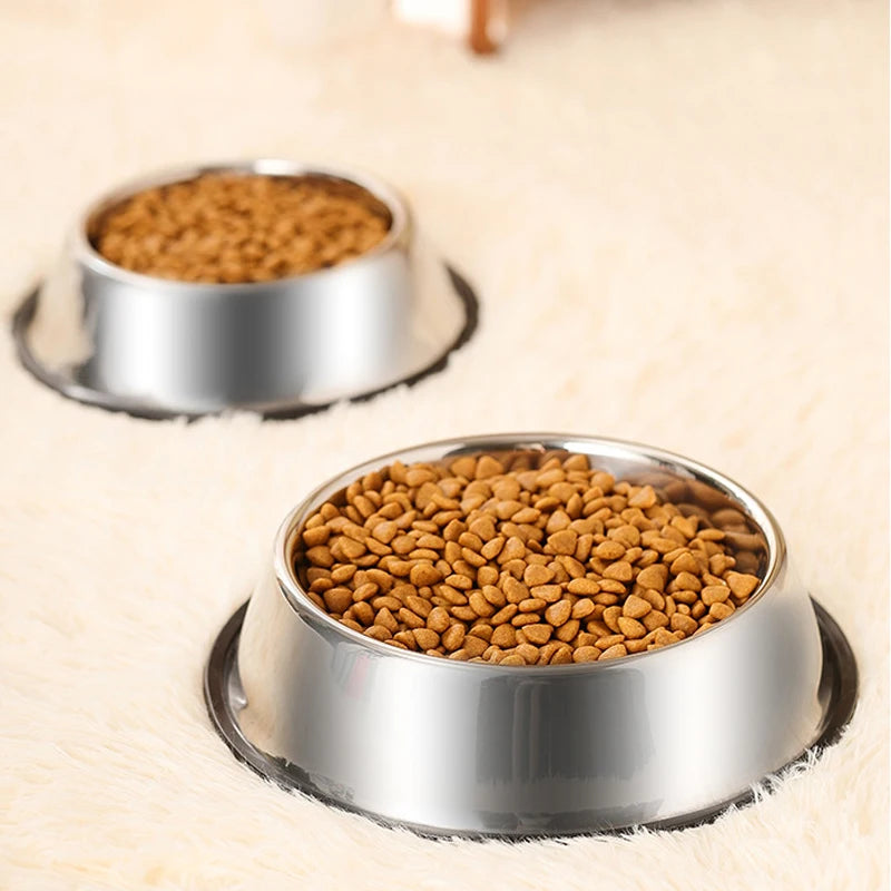 Hoogwaardige RVS Voerbak voor Honden en Katten - Anti-Kip, Anti-Mieren Design