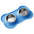 Antislip Dubbele Voer- en Waterbak met Siliconen Anti-Slip Mat