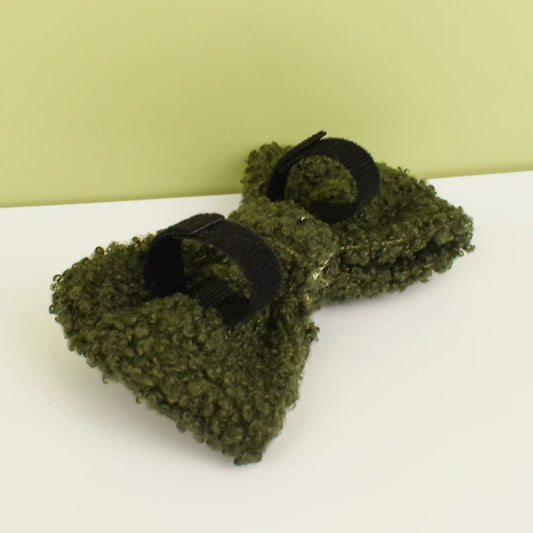Teddy Ready - 3-Delige Set met Halsband, Riem en Strik - Groen - DreamPawz
