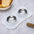 Antislip Dubbele Voer- en Waterbak met Siliconen Anti-Slip Mat