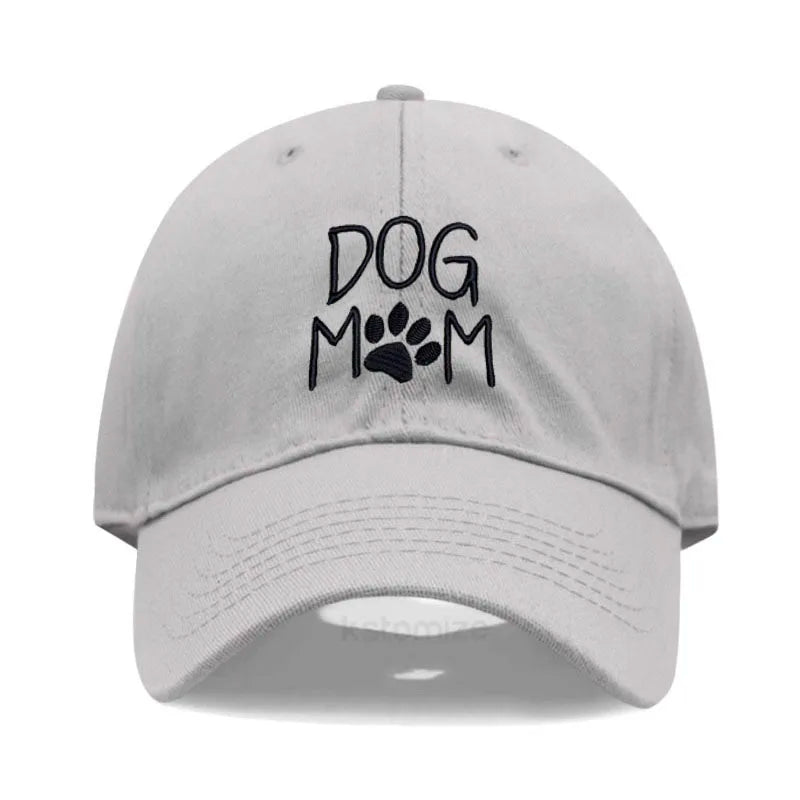 grijze dog mom pet