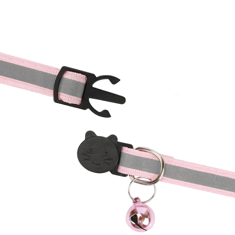 Reflecterende Kattenhalsband met Bel - DreamPawz