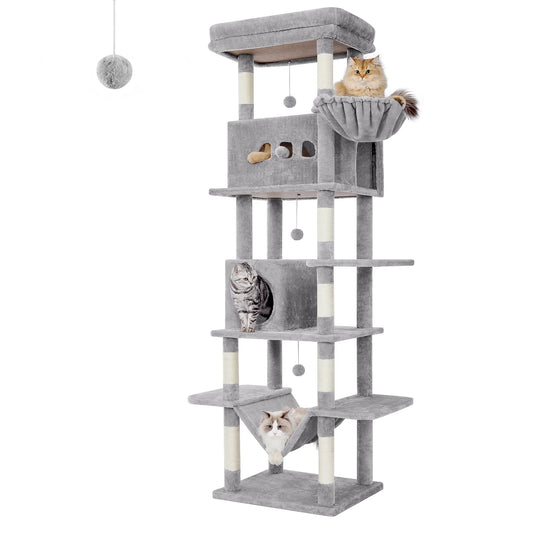 XXL 210 cm Hoge Krabpaal - DreamPawz