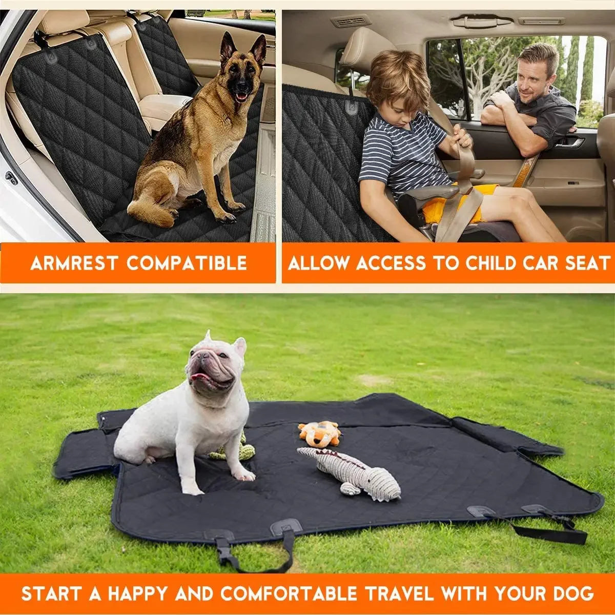 Achterbank Bescherming voor Honden - DreamPawz