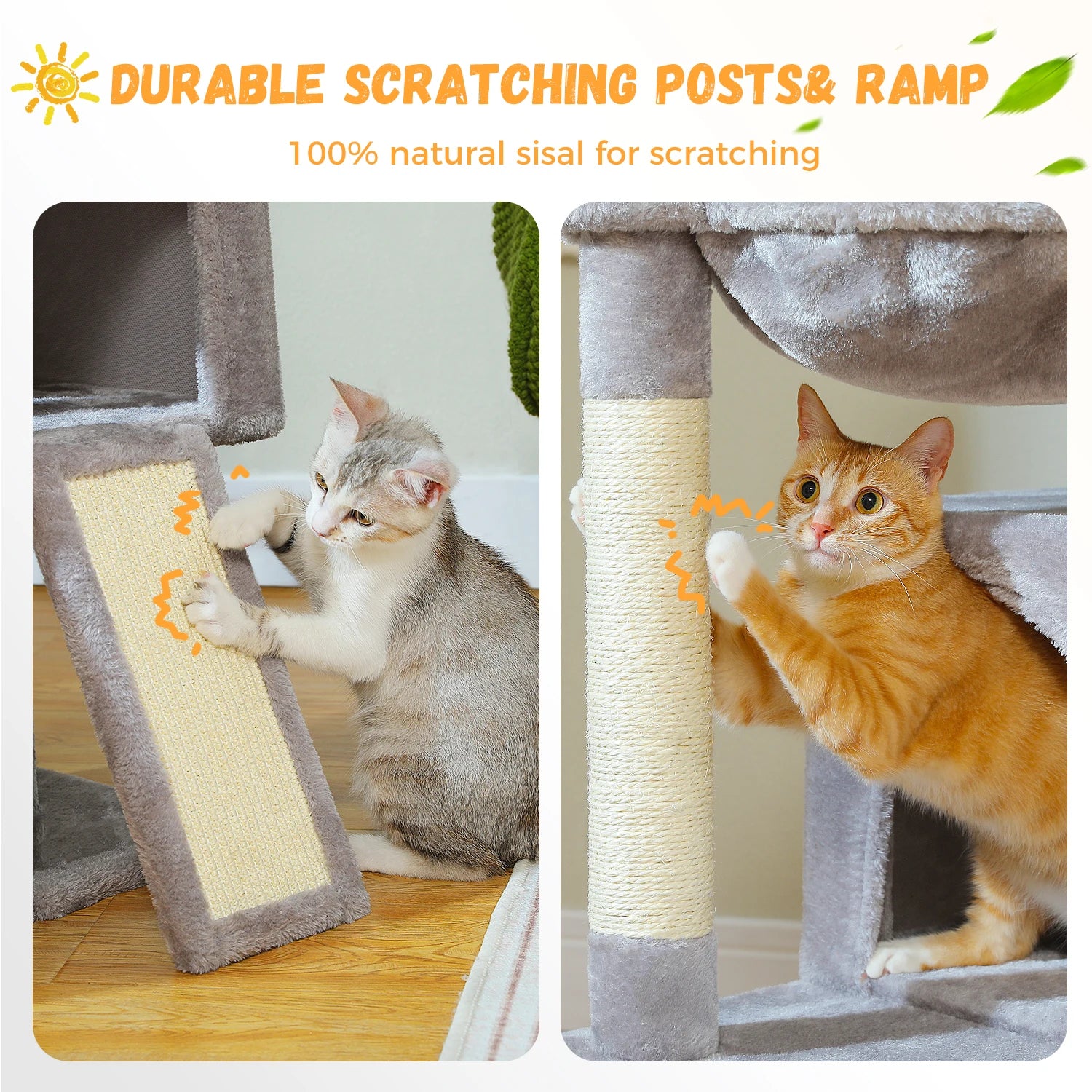 Pawz Road - Luxe Kattenkrabpaal - Compact - DreamPawz