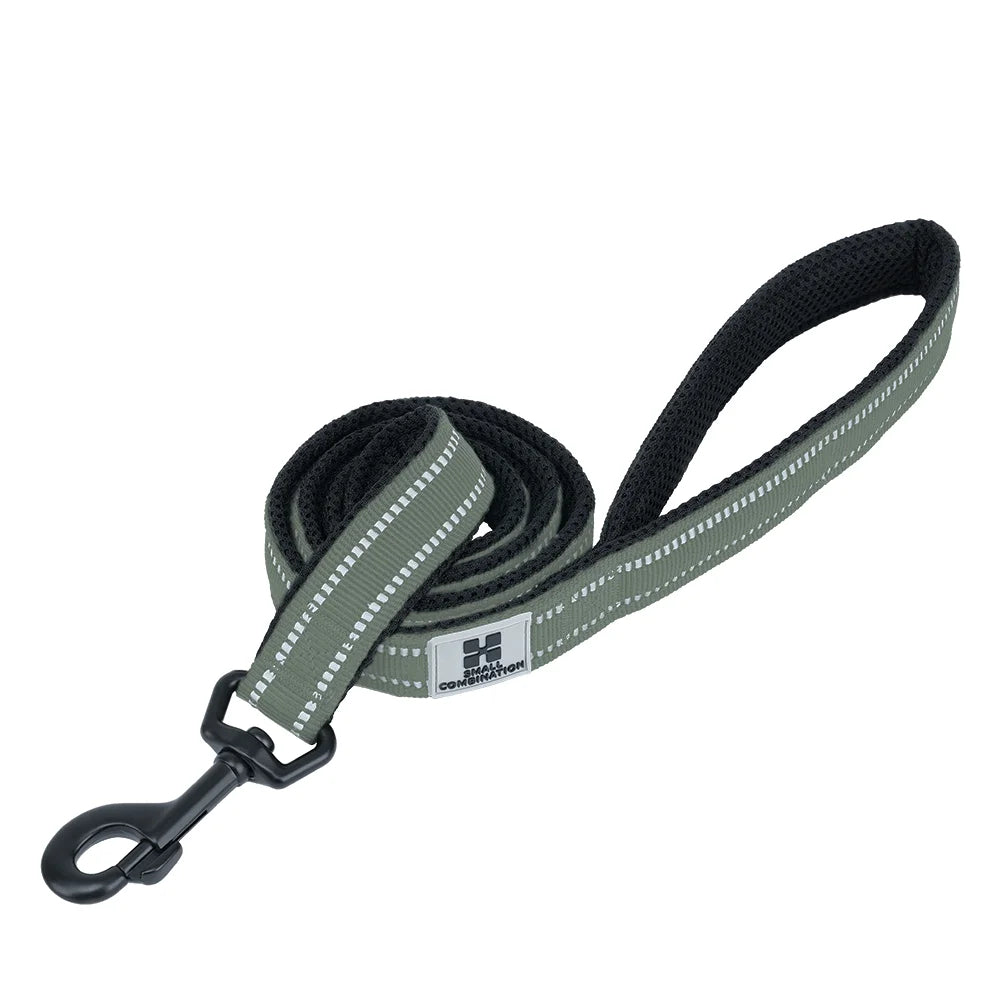 Groene reflecterende hondenriem van Small Combination