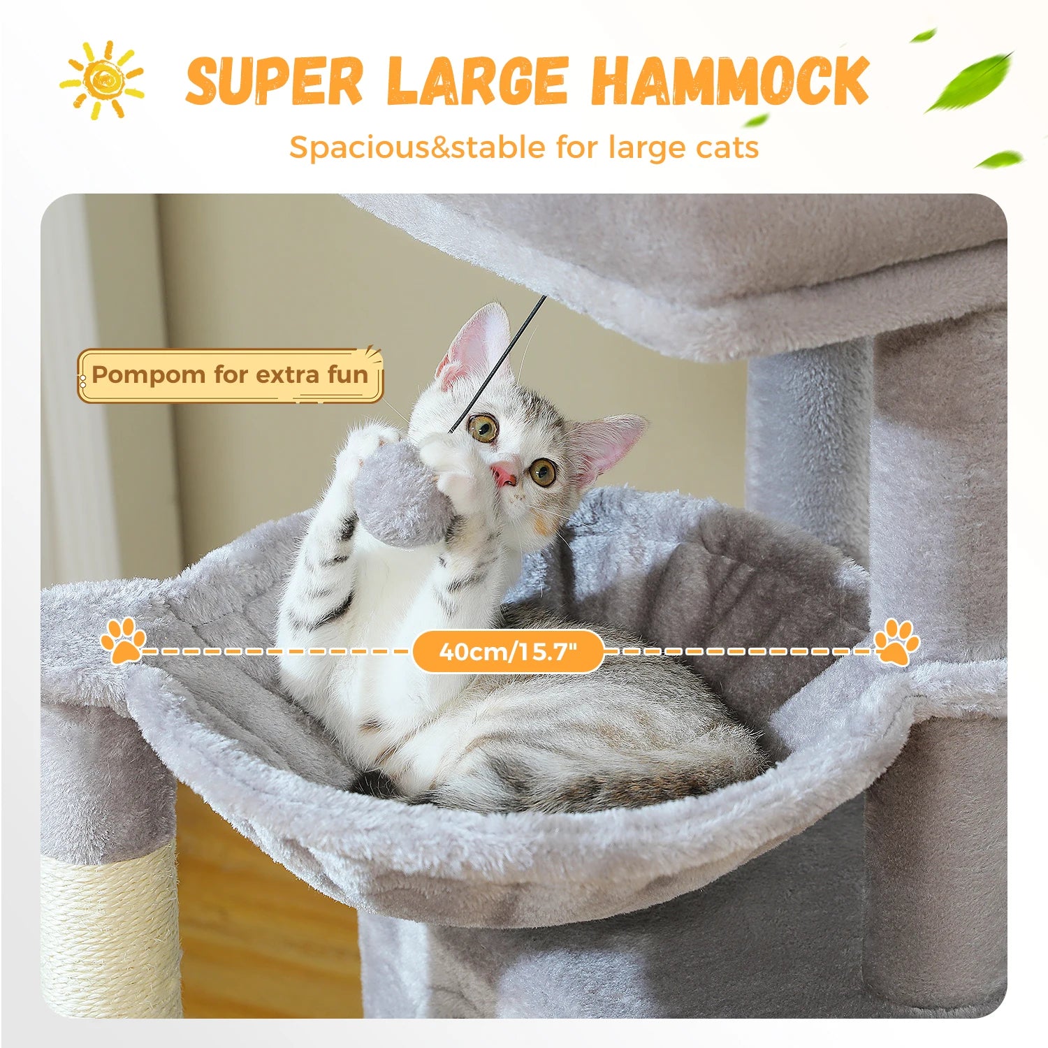 Pawz Road - Luxe Kattenkrabpaal - Compact - DreamPawz
