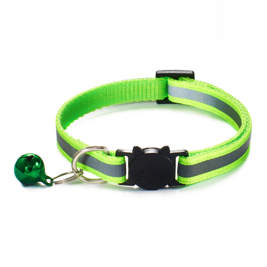 Reflecterende Kattenhalsband met Bel - DreamPawz