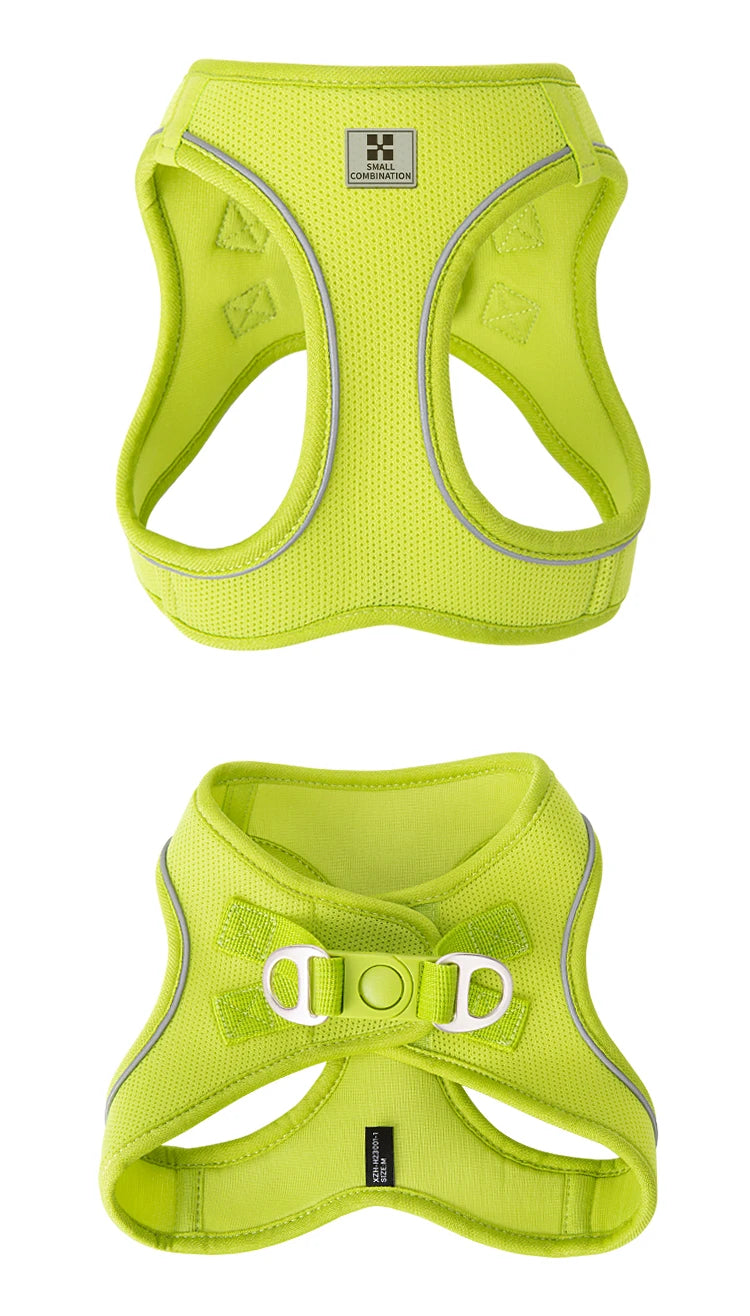 Small Combination - Reflecterende Set met Instaptuigje en Handsfree Riem