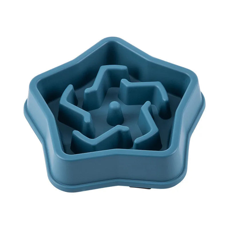 Stervormige Slow Feeder Voerbak voor Hond & Kat