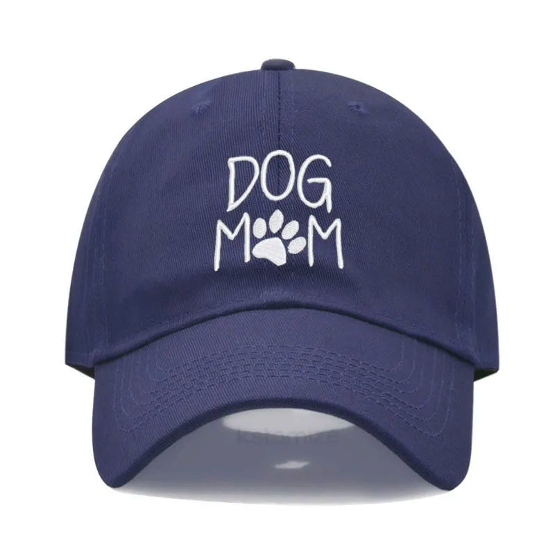 donkerblauwe dog mom pet