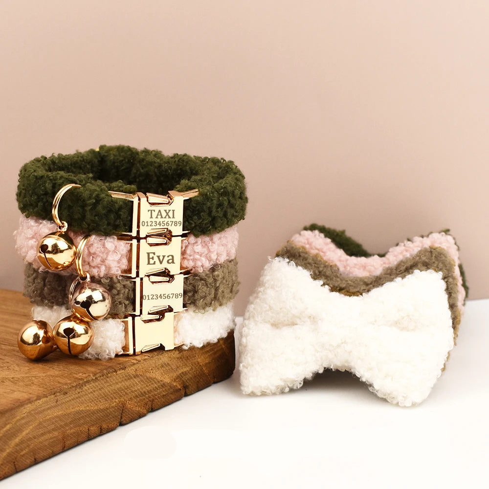 Teddy Kattenhalsband met Strik - DreamPawz