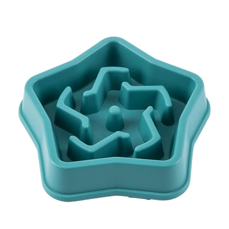 Stervormige Slow Feeder Voerbak voor Hond & Kat