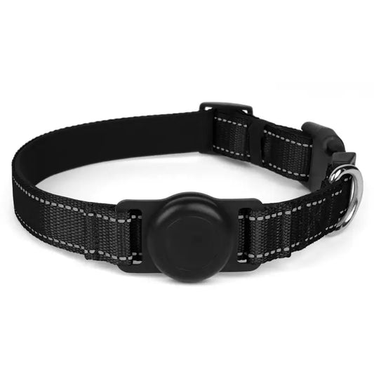 Reflecterende Halsband met AirTag-houder - DreamPawz