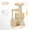 Pawz Road - Luxe Kattenkrabpaal - Compact - DreamPawz