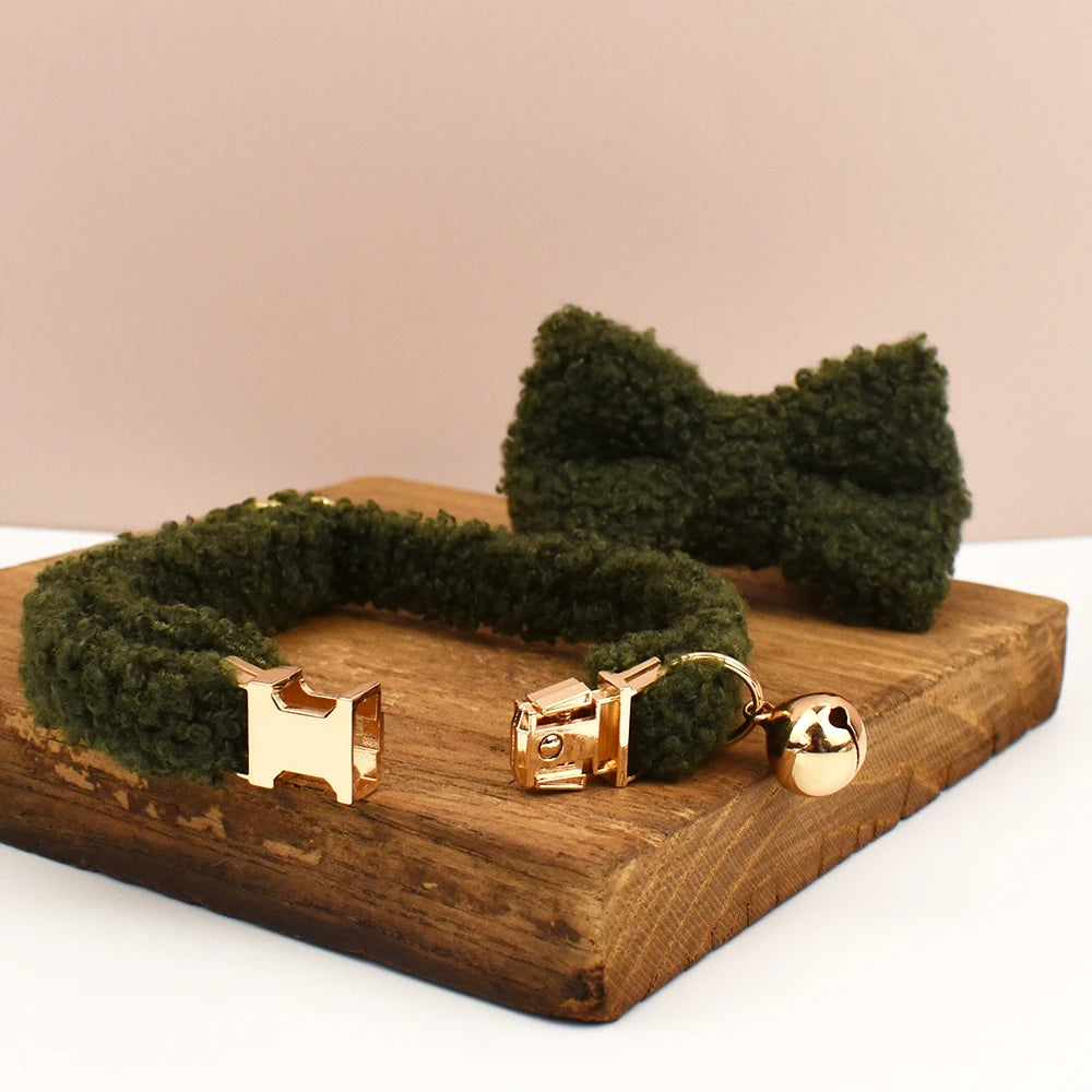 Teddy Kattenhalsband met Strik - DreamPawz