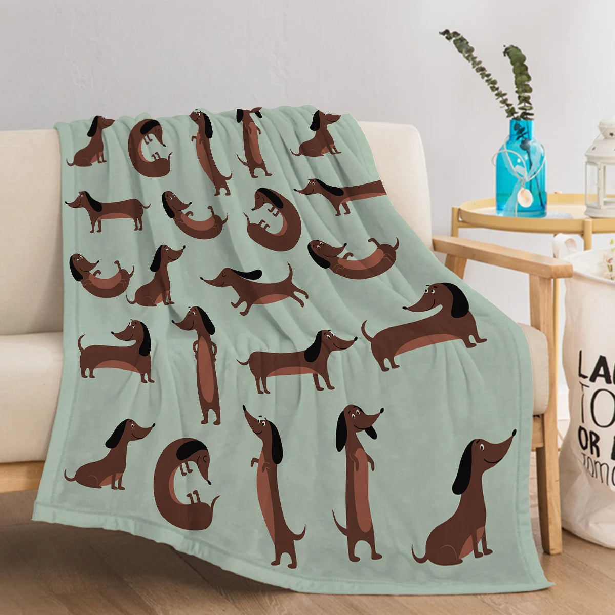 The Dachshund - Fleecedeken